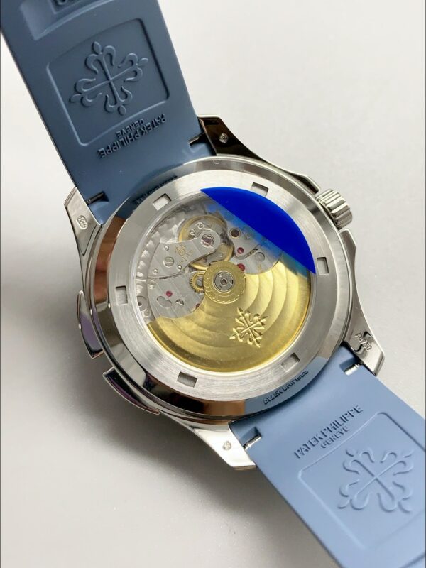 Patek Philippe Aquanaut 5164 Opaline Blue Stainles Steel (1:1Super Clone)
