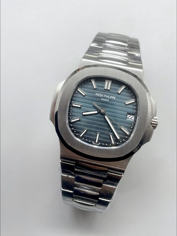 Patek Philippe Nautilus Stainless Steel Blue Dial 1:1 Superclone