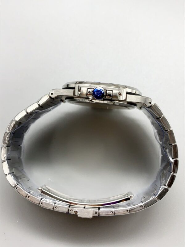 Patek Philippe Nautilus Stainless Steel Grey Blue Dial 1:1 Superclone