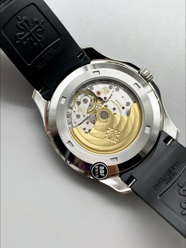 Patek Philippe Aquanaut Stainless Steel Black Dial Rubber Strap 1:1 Superclone