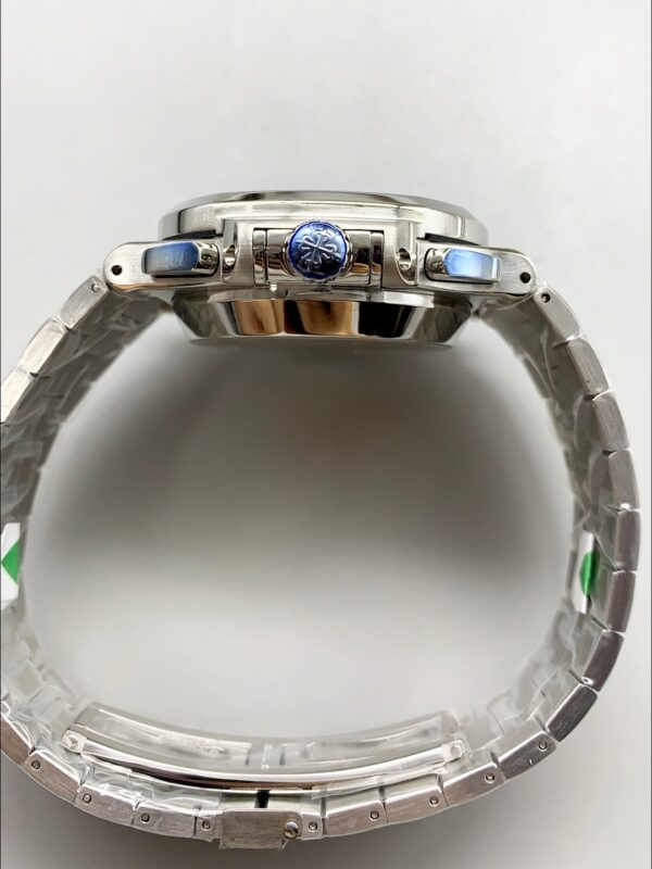 Patek Philippe Nautilus 5980 Chronograph Steel Case in Black Dial (1:1Super Clone)