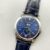 Patek Philippe Annual Calendar Blue Dial Leather Strap 1:1 Superclone