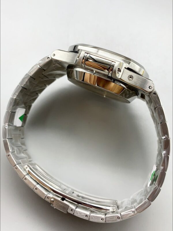 Patek Philippe Nautilus 5980 Chronograph Steel Case in Black Dial (1:1Super Clone)