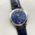 Patek Philippe Annual Calendar Blue Dial Leather Strap 1:1 Superclone