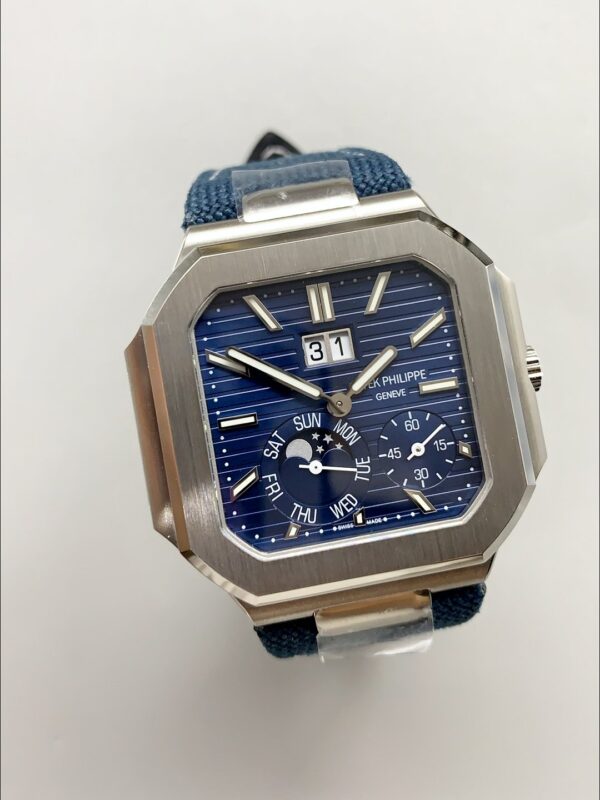 Patek Philippe Cubitus 5822 904L Steel Casing Blue Dial (1:1Super Clone)
