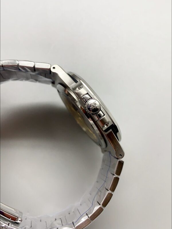 Patek Philippe Nautilus Stainless Steel Black Dial Diamond Bezel 1:1 Superclone