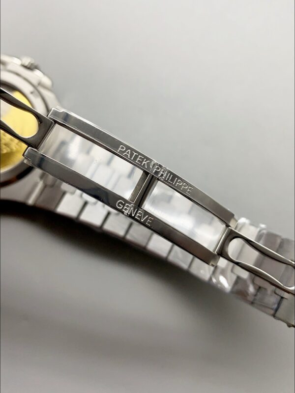 Patek Philippe Nautilus Stainless Steel Black Dial Diamond Bezel 1:1 Superclone