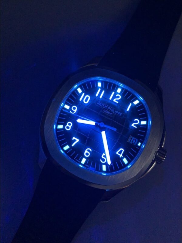 Patek Philippe Aquanaut Stainless Steel Black Dial Rubber Strap 1:1 Superclone