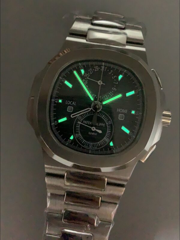 Patek Philippe Nautilus 5990/1A 904L Steel Case in Grey Dial(1:1 Super Clone)