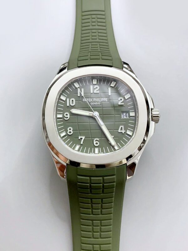 Patek Philippe Aquanaut 5168G Green Dial 904L Steel (1:1Super Clone)