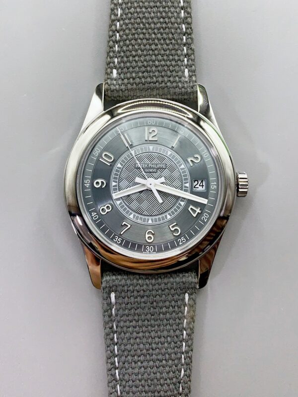 Patek Philippe Calatrava 6007 Grey Dial 904L Steel Casing (1:1Super Clone)