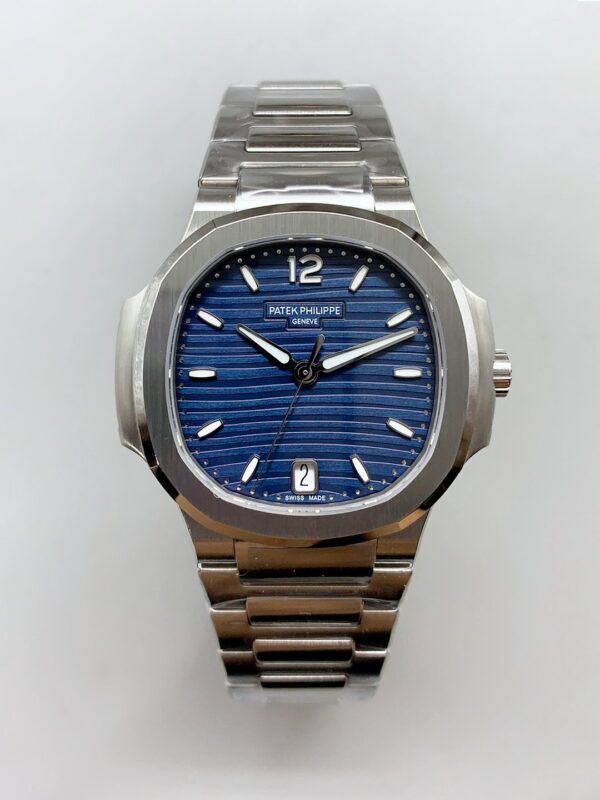 Patek Philippe Nautilus Stainless Steel Blue Dial 1:1 Superclone