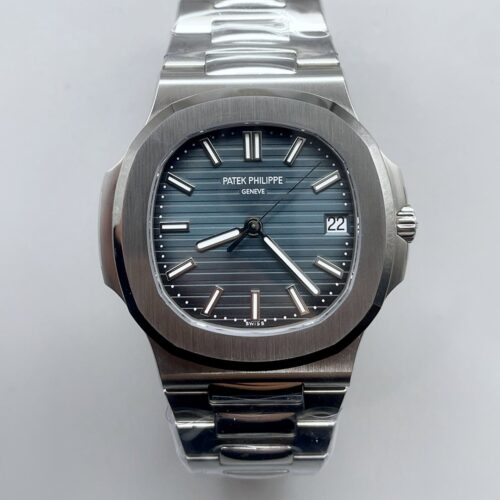 Patek Philippe Nautilus Stainless Steel Blue Dial 1:1 Superclone
