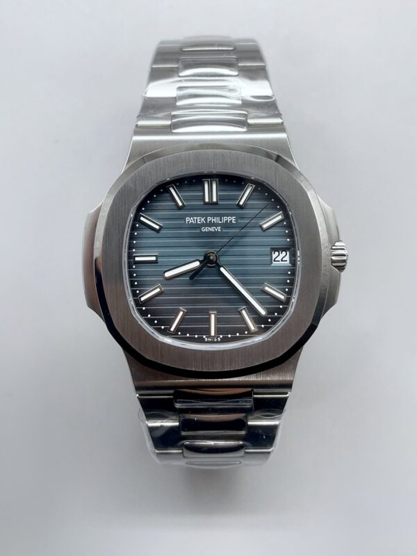 Patek Philippe Nautilus Stainless Steel Blue Dial 1:1 Superclone