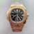 Patek Philippe Nautilus 5980/R Rose Gold 904L Steel Case in Black Dial (1:1Super Clone)