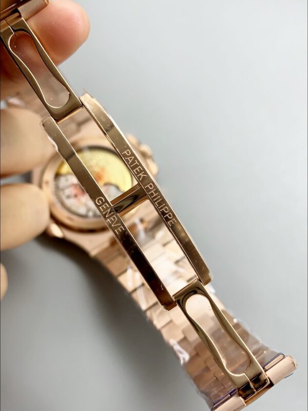 Patek Philippe Nautilus 5711/1R-001 in Rose Gold Brown Dial(1:1Super Clone)