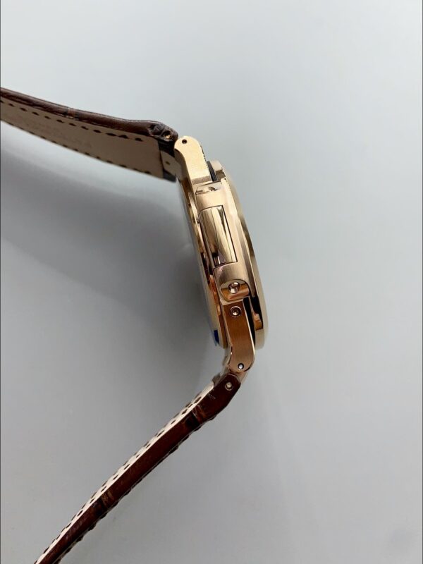 Patek Philippe Nautilus 5712/R Grey Dial Leather Strap(1:1Super Clone)