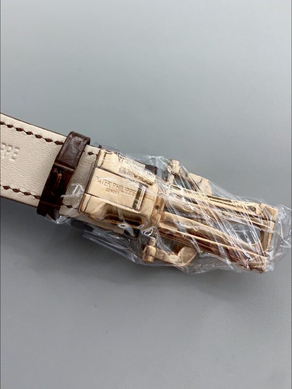 Patek Philippe Nautilus 5712/R Grey Dial Leather Strap(1:1Super Clone)