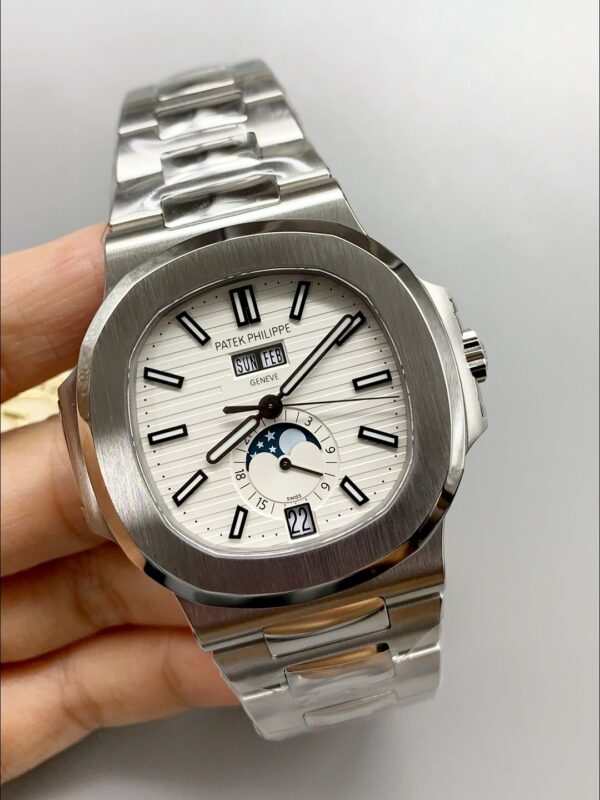 Patek Philippe Nautilus 5726A in White Dial 2023 Updated Version(1:1Super Clone)