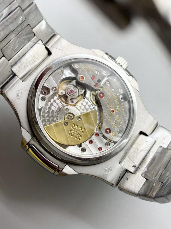 Patek Philippe Nautilus 5740 Perpetual Calendar Stainless Steel White Dial (1:1Super Clone)