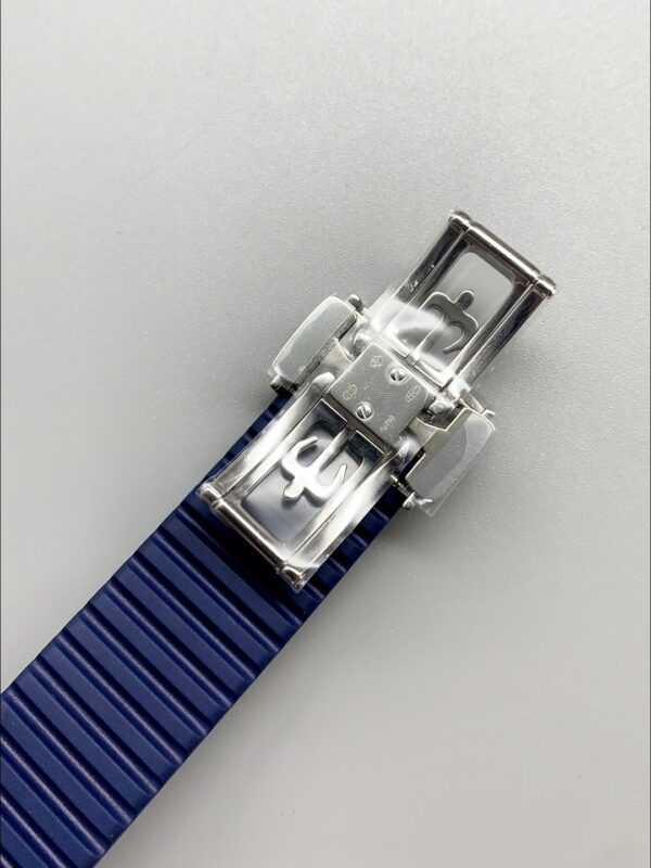 Patek Philippe Aquanaut 5968 Chronograph Steel Casing Blue Dial Watch(1:1 Super Clone)