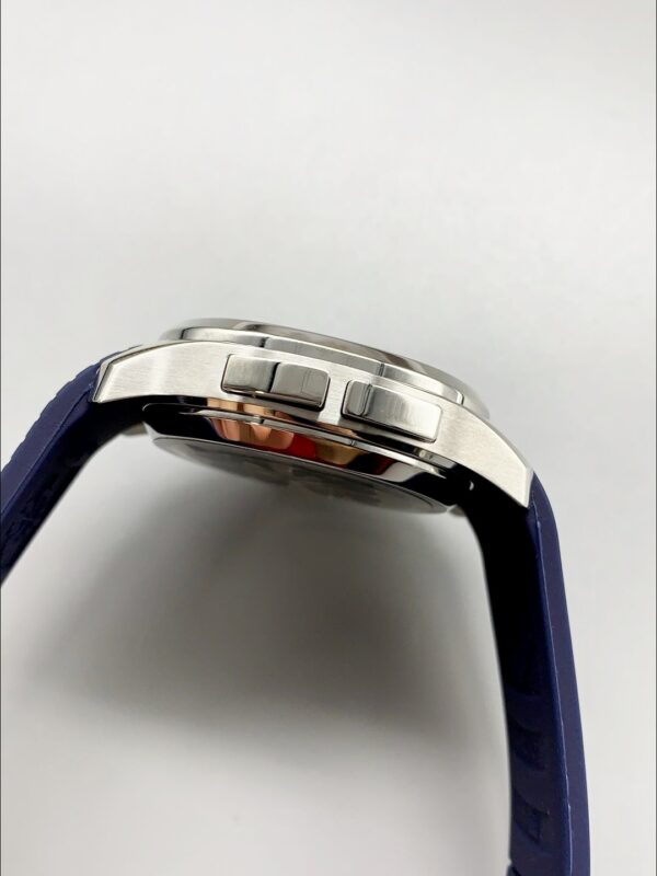 Patek Philippe Aquanaut Skeleton Black Dial Blue Rubber Strap Multifunction 1:1 Superclone