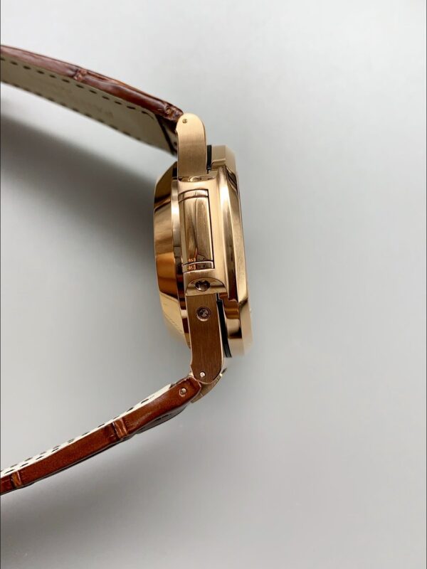 Patek Philippe Nautilus 5980/R Chronograph Rose Gold on 904L Steel Case in Brown Dial (1:1Super Clone)