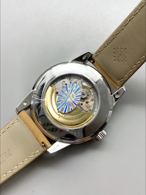 Patek Philippe Calatrava 5226G-001 904L Steel  Leather Strap(1:1Super Clone)