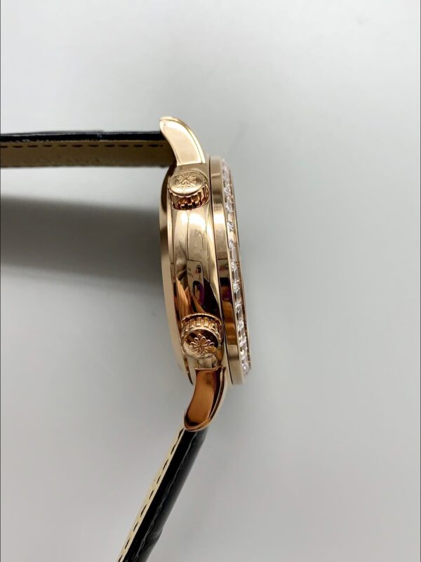 Patek Philippe 6104R Grand Complications Watch in Rose Gold – Diamonds Bezel(1:1Super Clone)