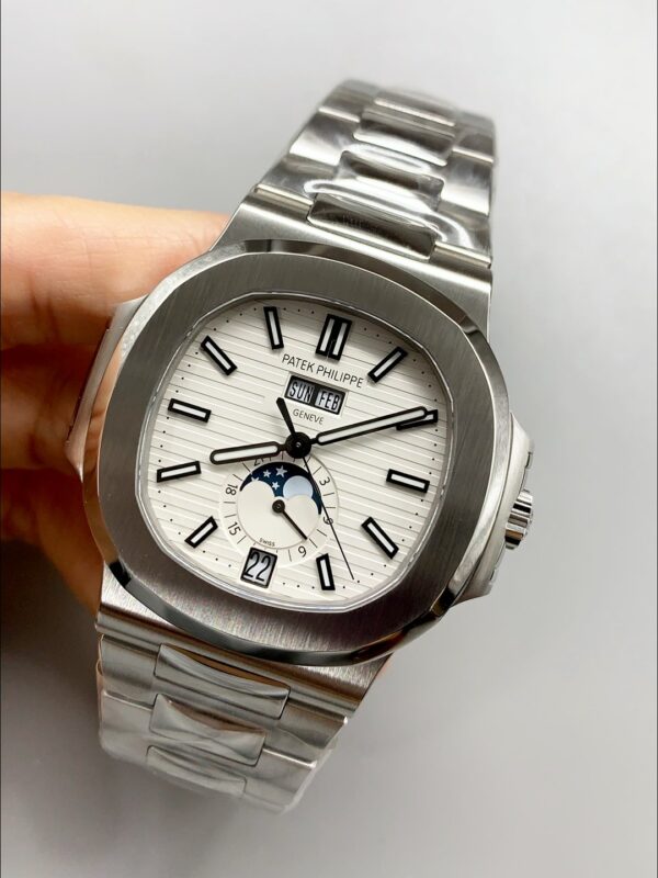 Patek Philippe Nautilus 5726A in White Dial 2023 Updated Version(1:1Super Clone)