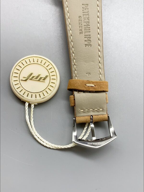 Patek Philippe Calatrava 5226G-001 904L Steel  Leather Strap(1:1Super Clone)