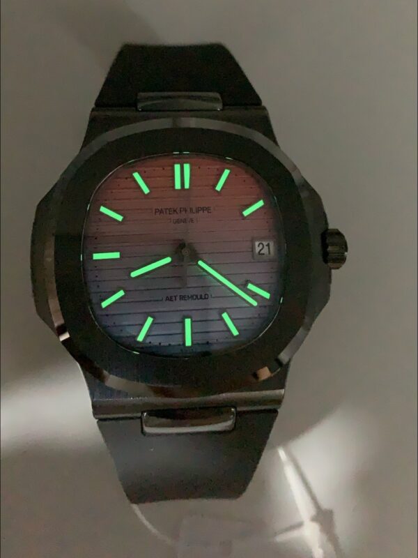 Patek Philippe Nautilus 5711 AET Remould Black Edition Watch(1:1Super Clone)