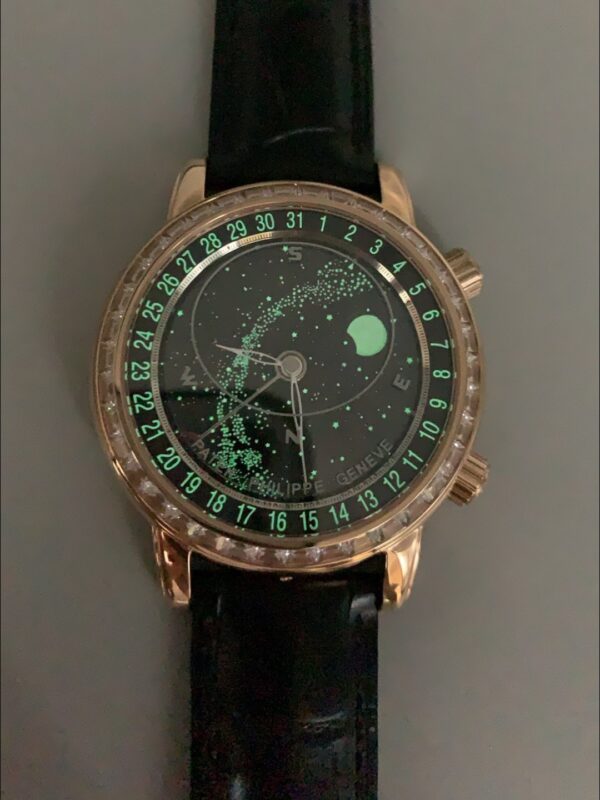 Patek Philippe 6104R Grand Complications Watch in Rose Gold – Diamonds Bezel(1:1Super Clone)