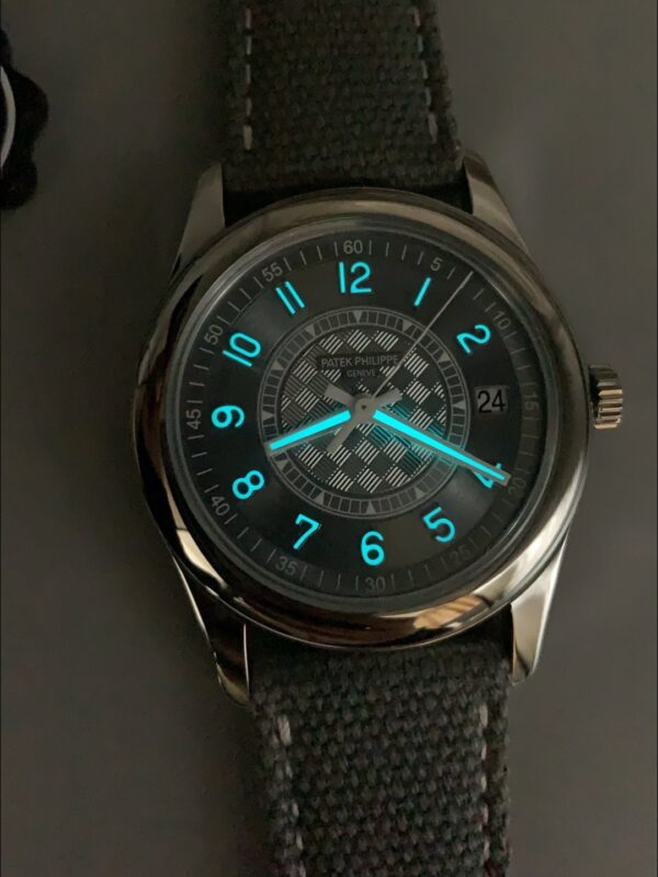 Patek Philippe Calatrava 6007 Grey Dial 904L Steel Casing (1:1Super Clone)