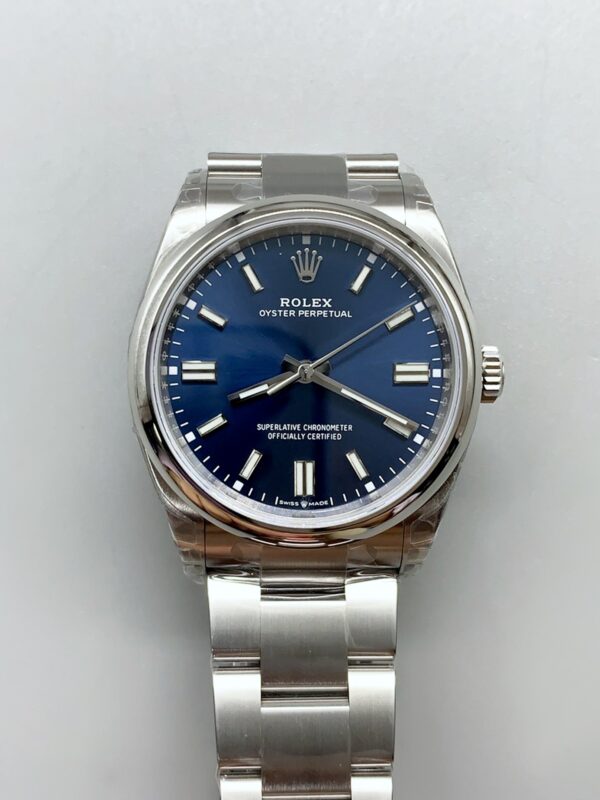 1:1 super clone Rolex Oyster Perpetual 41 Blue face 124300