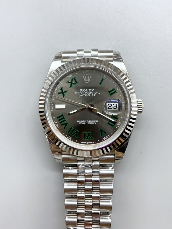1:1 super clone Datejust 36MM &41 Wimbledon: Ref. 126334