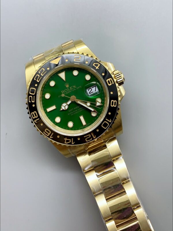 Rolex GMT-Master II 116718LN 18K Gold Wrapped -1:1 Superclone