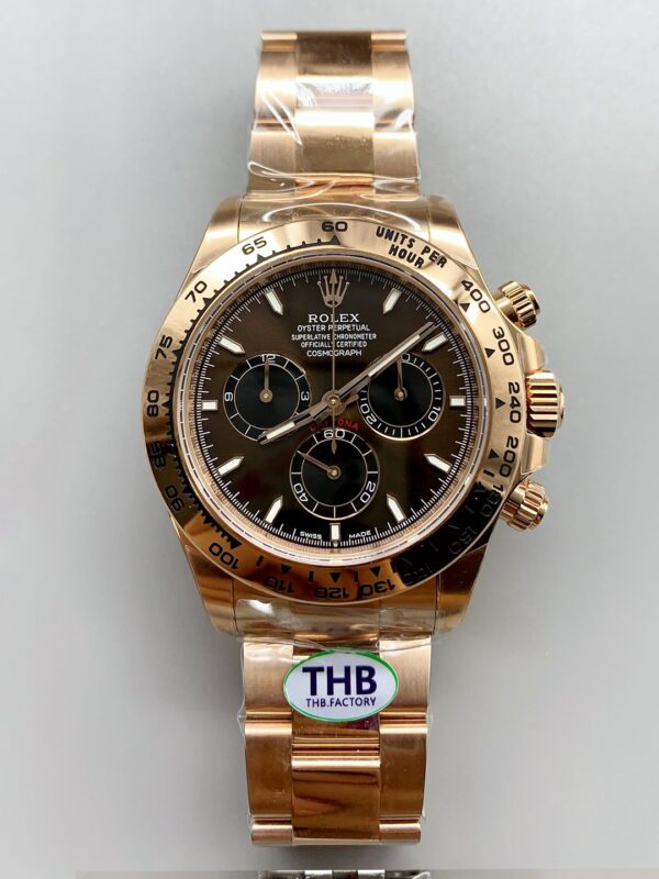 Rolex Daytona Brown Dial Rose Gold Model M116505(1:1Super Clone)