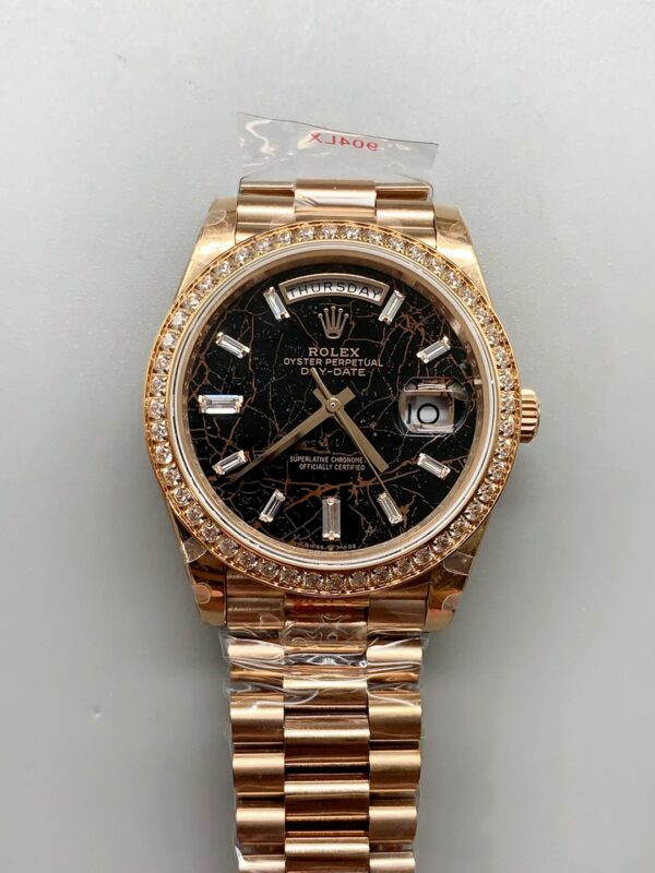 Rolex Day-Date Rose Gold Eisenkiesel Dial 40mm 228345RBR(1;1Super Clone)