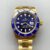 Rolex Submariner 40mm Gold Case, Blue Dial, 3135 Movement.(1;1Super Clone)
