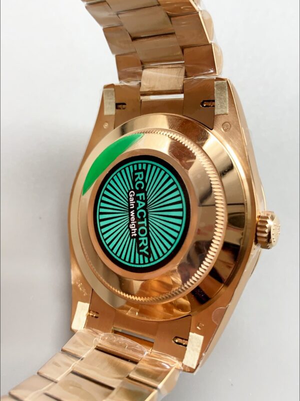 Rolex Day-Date 40mm With Green Dial And Rose Gold bracelet.(1;1Super Clone)