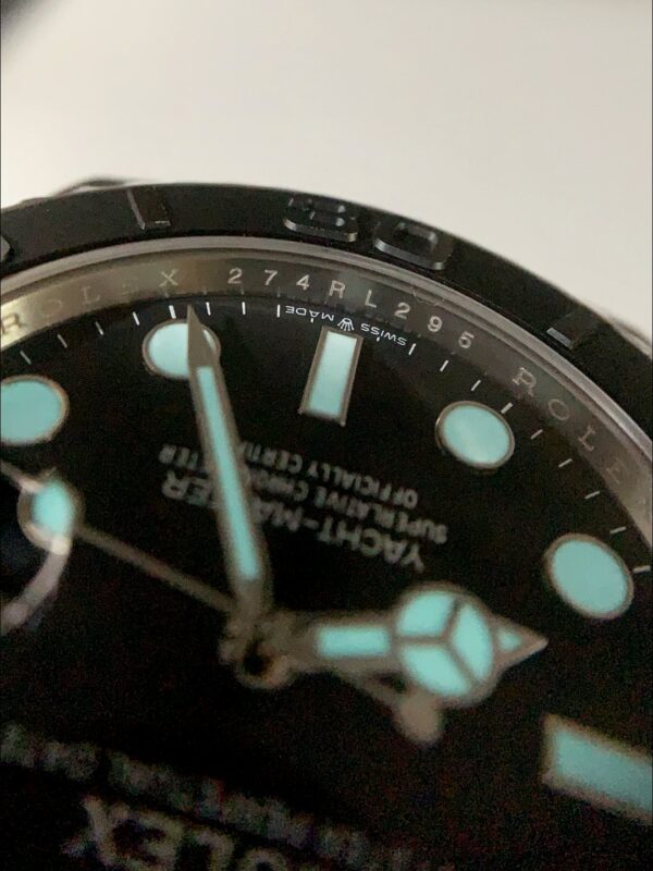 Rolex Yacht-Master Black Dial Titanium Mechanical Watch 226627(1;1 Super Clone)