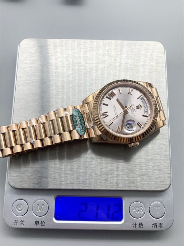 Rolex Day-Date 40mm 228235 Everose Gold President Watch(1;1Super Clone)