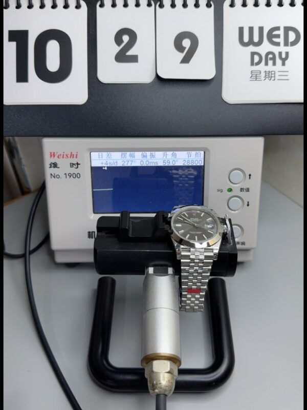 Rolex Datejust Grey Dial Stainless Steel Jubilee Bracelet Date Display 1:1 Superclone