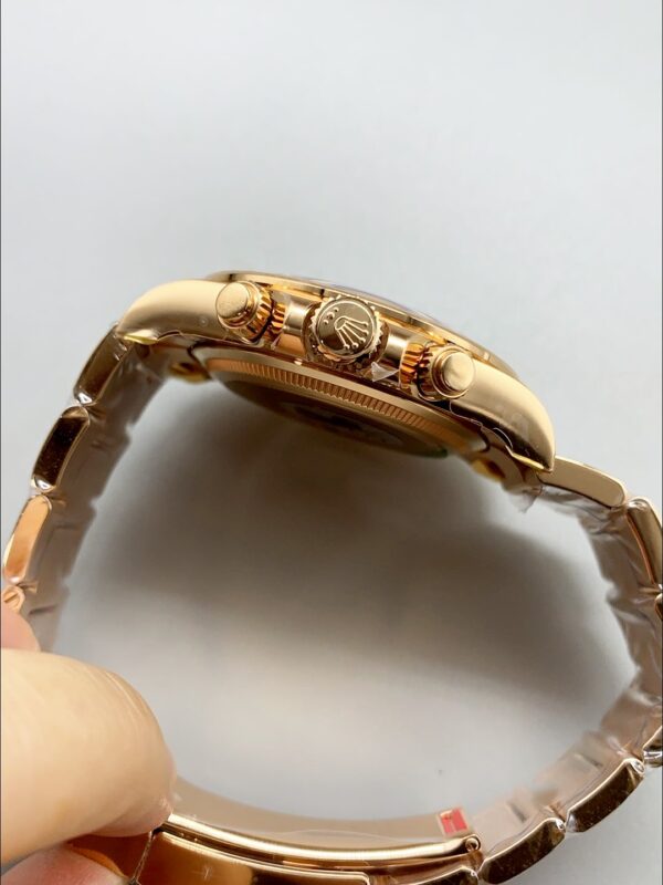 Rolex Daytona Black Dial Rose Gold Model 116509(1;1Super Clone)