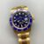 Rolex Submariner 40mm Gold Case, Blue Dial, 3135 Movement.(1;1Super Clone)