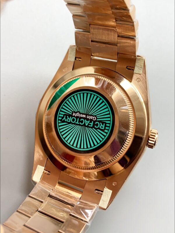 Rolex Day-Date 40 President 18k Rose Gold Slate Ombre Watch(1;1 Super Clone)