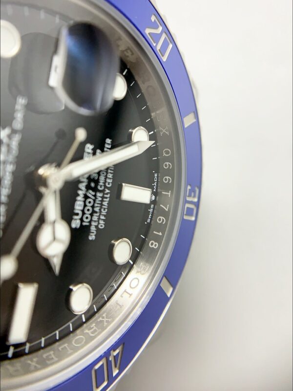 Rolex Submariner 41mm Blue Bezel White Gold 126619LB (1;1 Super Clone)