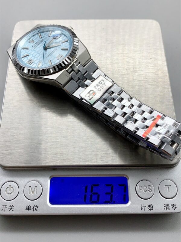 Rolex Land-Dweller 127336 Ice Blue Honeycomb 40MM (1;1 Super Clone)