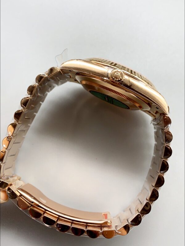 Rolex Day-Date 40 President 18k Rose Gold Slate Ombre Watch(1;1 Super Clone)